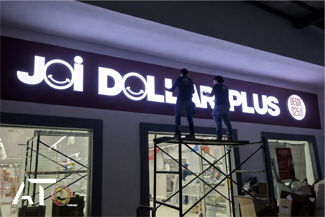 reparación de anuncios luminosos