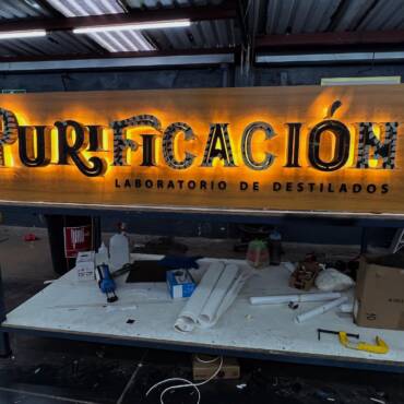 anuncio publicitario para cliente Purificación